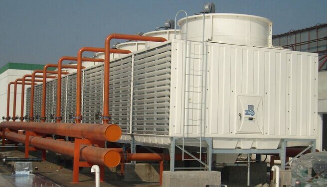 方形横流开式冷却塔成功案例图