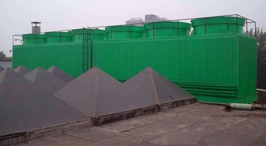 超低噪音方形横流冷却塔厂家直销